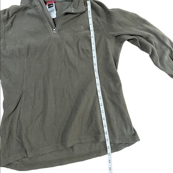 The‎ North Face Olive green women’s fleece pullover M - Picture 5 of 8